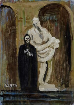 Harta Der Tod im Jedermann von Hugo von Hofmannsthal 1951.jpg