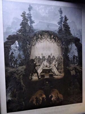 Untersberg-Sagen (1887) ReichenhallMuseum (Foto Andreas Hirsch).JPG