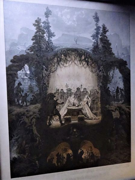 Datei:Untersberg-Sagen (1887) ReichenhallMuseum (Foto Andreas Hirsch).JPG