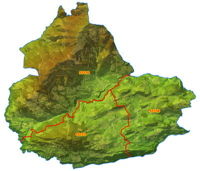 Katastralgemeinden in Goldegg