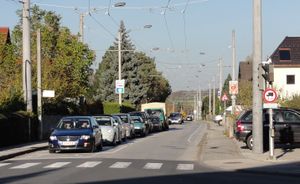 Peter-Pfenninger-Straße, Beginn in Taxham.JPG