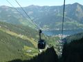 Zeller See, aus der Gondel der Schmittenhöhebahn gesehen.jpg