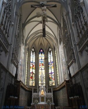 Admont Stiftskirche, Altarbild.JPG