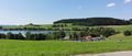 Strandbad Lochen am Mattsee, Ansicht von der Ortschaft Gebertsham aus.jpg