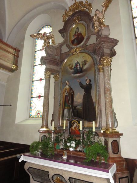 Datei:Altarbild im linken Kirchenschiff.jpg