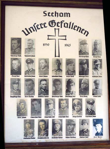 Datei:Gefallenen v. Seeham 1939-1945.jpg