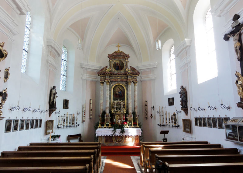 Datei:Wallfahrtskirche Maria Mühlberg, Innenansicht.jpg