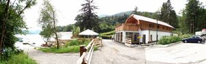 Neue Schlossfischerei Fuschl, Panorama.jpg