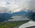 Zeller See Zell am See Anflug von Norden.jpg