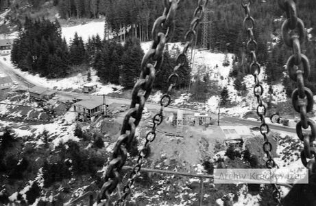 Besichtigung der Baustelle der Gletscherbahnen Kaprun im Februar 1964 18.jpg