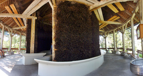 Erneuertes Gradierwerk am Dürrnberg, Panorama.JPG