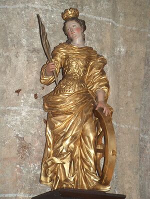 Katharina von Alexandria Pfarrkirche Abtenau.jpg