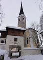 Schanzhäusl und Stadtpfarrkirche, östliche Ansicht.JPG