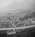 Salzburg Altstadt Hohensalzburg Nonntal Äusserer Stein 1950.jpg