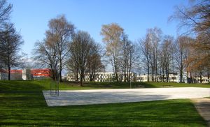 Durchblick von der Göthesiedlung auf Itzling Neu.jpg