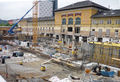 Salzburger Hauptbahnhof, Umbau Stand 17.6.2010.JPG