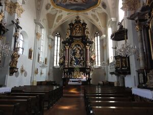 Pfarrkirche Lochen, Innenansicht.JPG