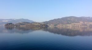 Mondsee, Blick auf die Ostseite.JPG