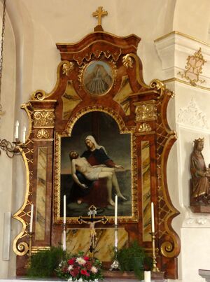 Pfarrkirche Unterach am Attersee, linker Seitenaltar.jpg