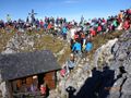 Schoberhütte, Aufnahme von der Bergmesse am Schober am Nationalfeiertag 2017.jpg