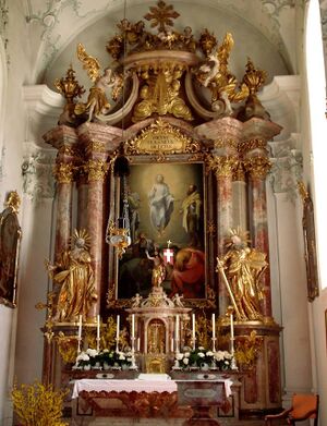 Hochaltar von der Klosterkirche in Höglwörth.jpg