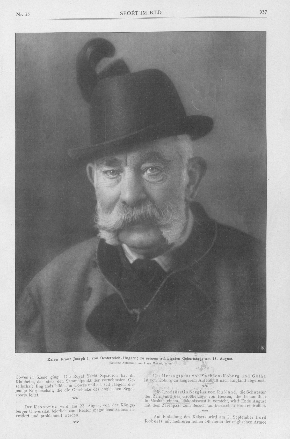 Franz Joseph I. SALZBURGWIKI