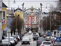 Sichtachse von der Pfarrkirche Oberndorf über die Länderbrücke nach Laufen.JPG