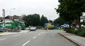 Einmündung der Kirchenstraße in den Kreisverkehr bei der Wiener Straße.jpg