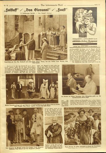 Salzburger Festspiele 1935 Salzburgwiki