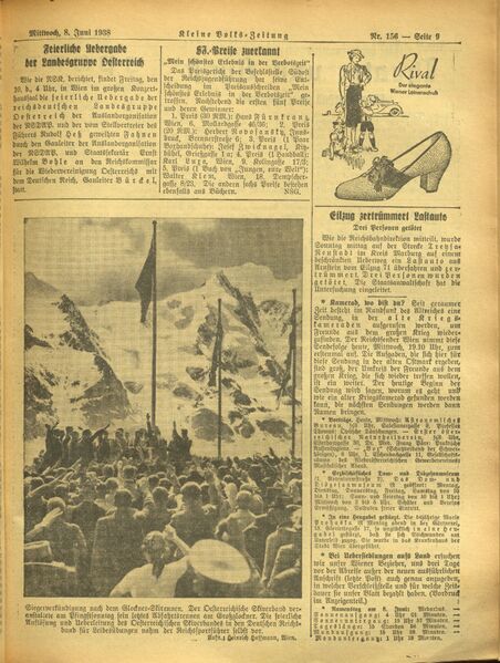 Datei:Siegerverkündigung Großglockner Skirennen 1938.jpg