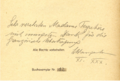 Widmung von Emma Schlangenhausen für Jeanne Peyrebère.png