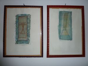 Richard Hirschbäck, zwei Aquarelle.jpg