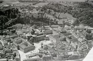 Altstadt Fürstenstadt Luftbildaufnahme Walter Mittelholzer 1933.jpg