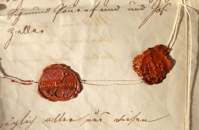 Heiratsvertrag Richard Schlegel und Amalia Kobler 1846 Siegel.jpeg