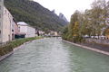 Salzach in Hallein Richtung Kaltenhausen.JPG