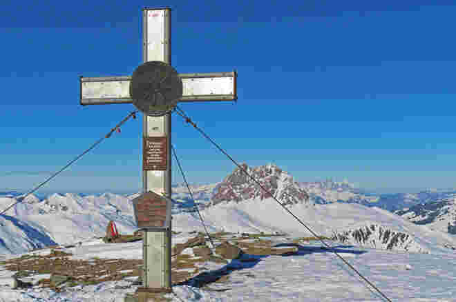 Wildkogelkreuz vor Gr.Rettenstein (ohne Aufkleber)