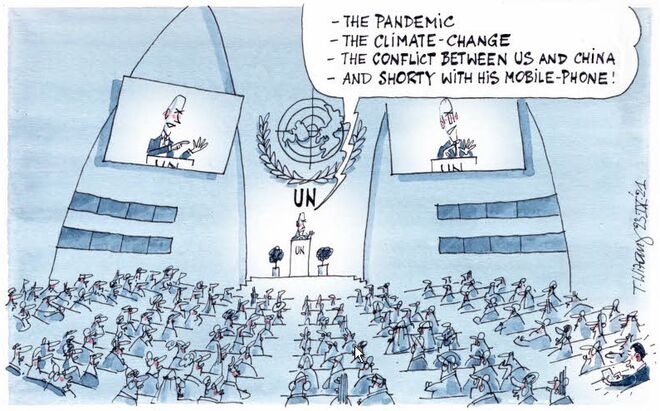 Die großen  Probleme der Menschheit . . .