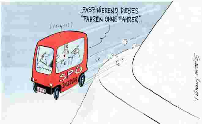 Auf Autopilot. . .