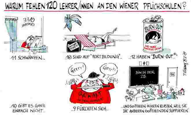 Nicht genügend . . . 