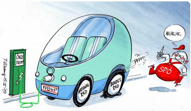 Lausbubenstreich . . . 