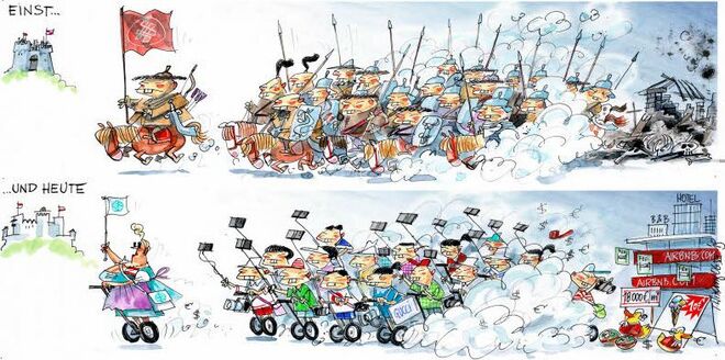 Kleine Kurzgeschichte des Massentourismus