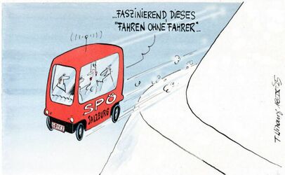 Auf Autopilot. . .