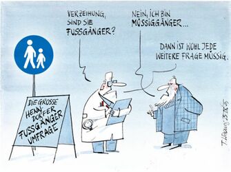 Blindgänger …