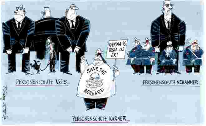 Bodyguards ...