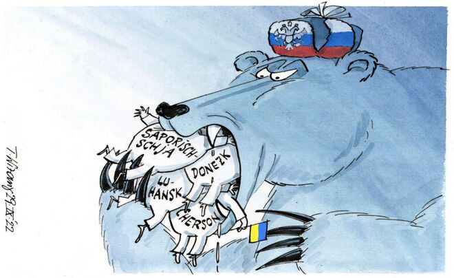 Die Einverleibung . . .