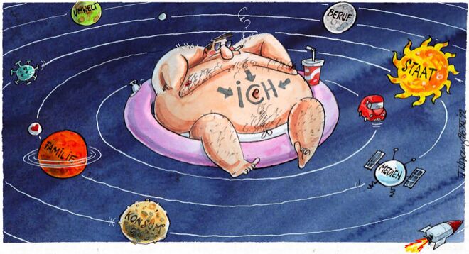 Das Egozentrische Weltbild . . .