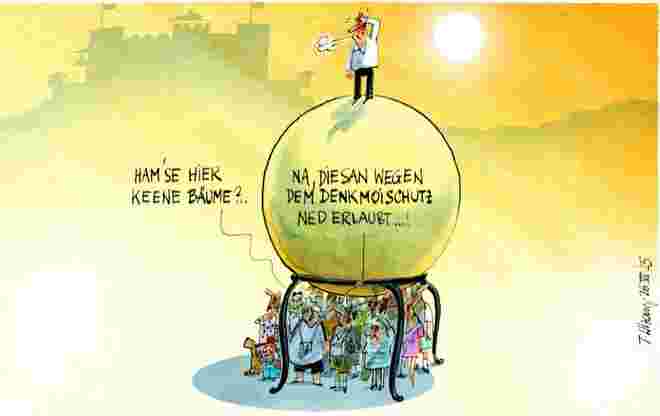 In Schönheit schwitzen …