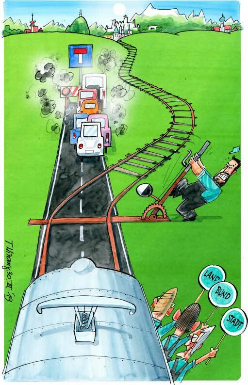 Der Weichensteller . . . 