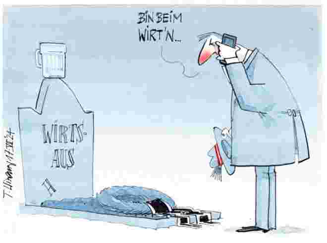 Der treue Trinker  …