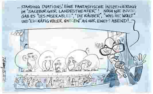 Nach der Premiere ...